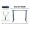 Uncaged Ergonomics Rise Up Dual Motor Electric Standing Desk Frame Legs 26.1-51.6" Gray RUG - alternate 9